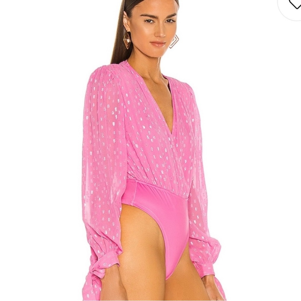 Rococo Sand Alora Bodysuit in Fuchsia
